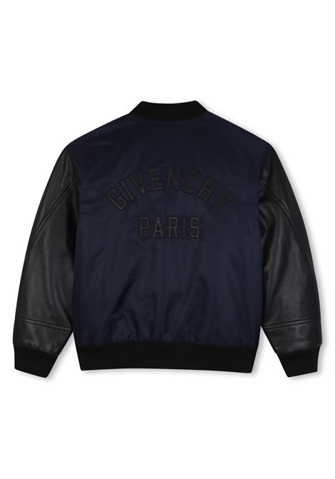 Bomber con logo sul retro GIVENCHY KIDS | H31406853
